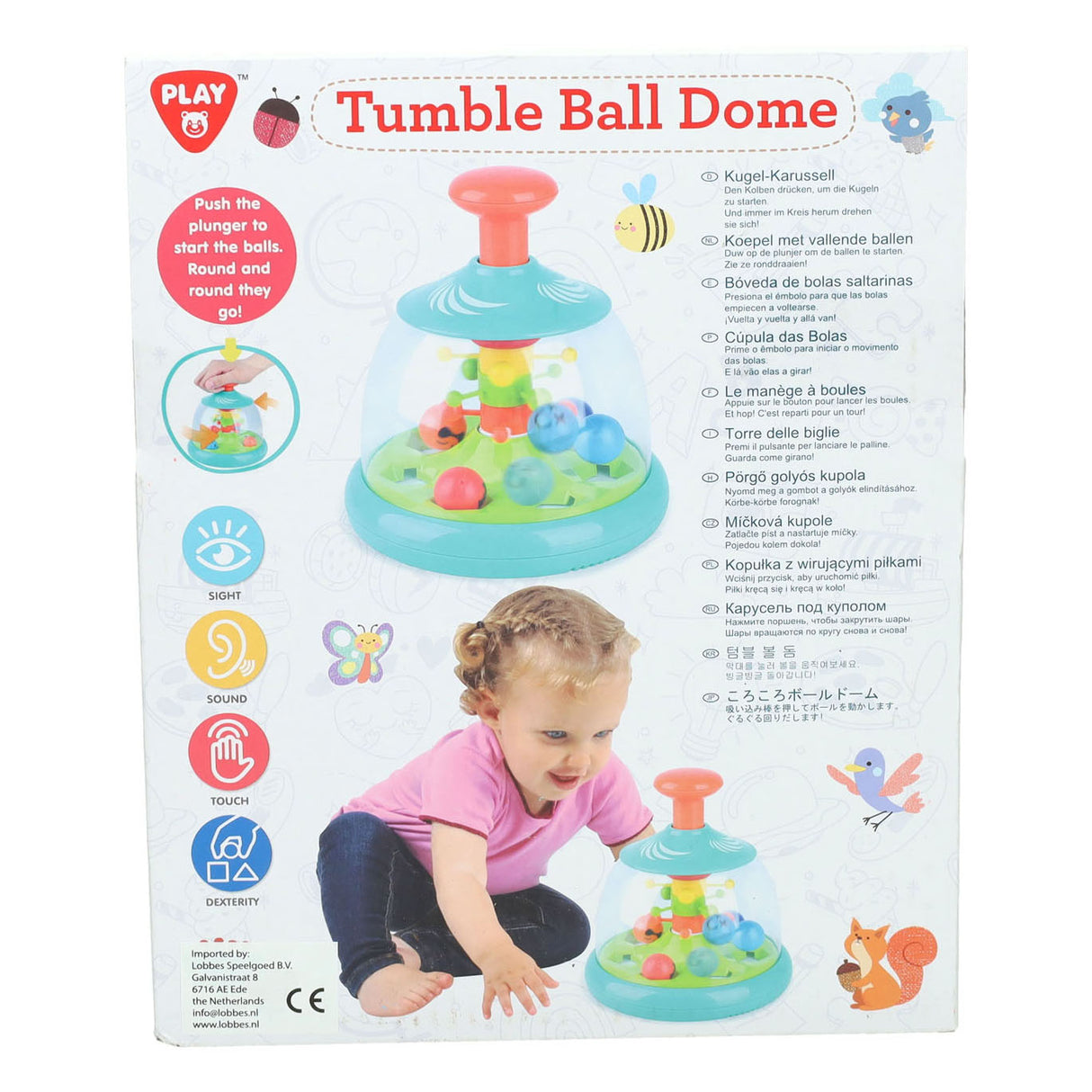 Spielball oben