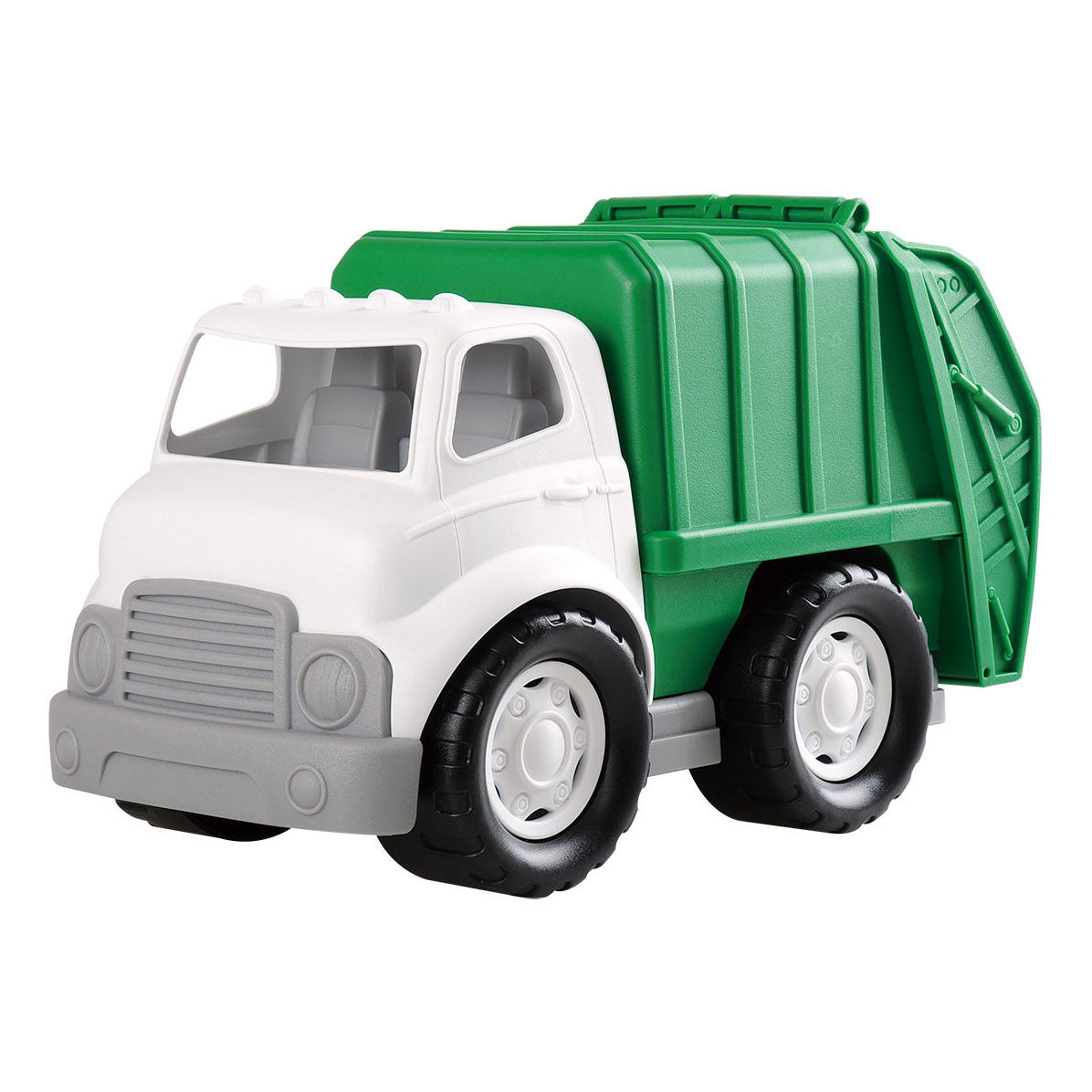 Biobasierter Müllwagen von Playgo, grün