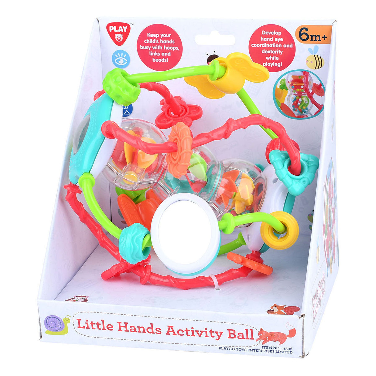 Playgo Baby-Aktivitätsball – 18 cm