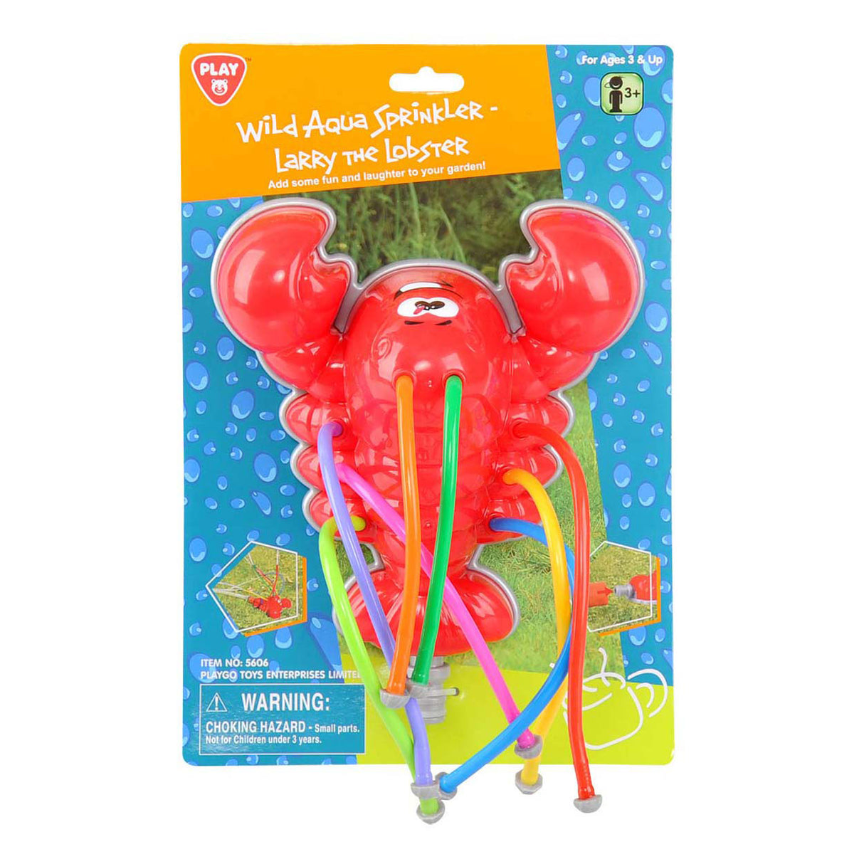 Playgo Spielwassersprinkler Larry der Hummer