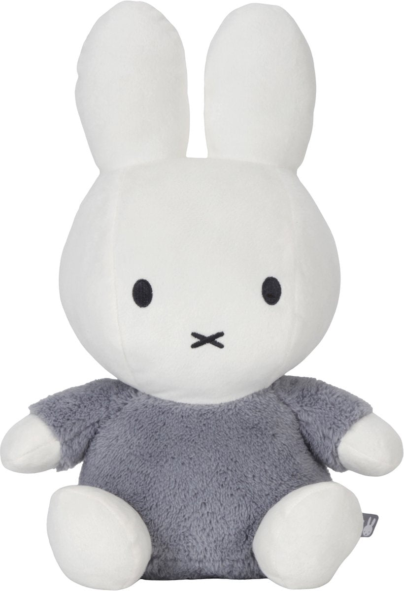 Miffy flauschiges Kuscheltier 35 cm blau