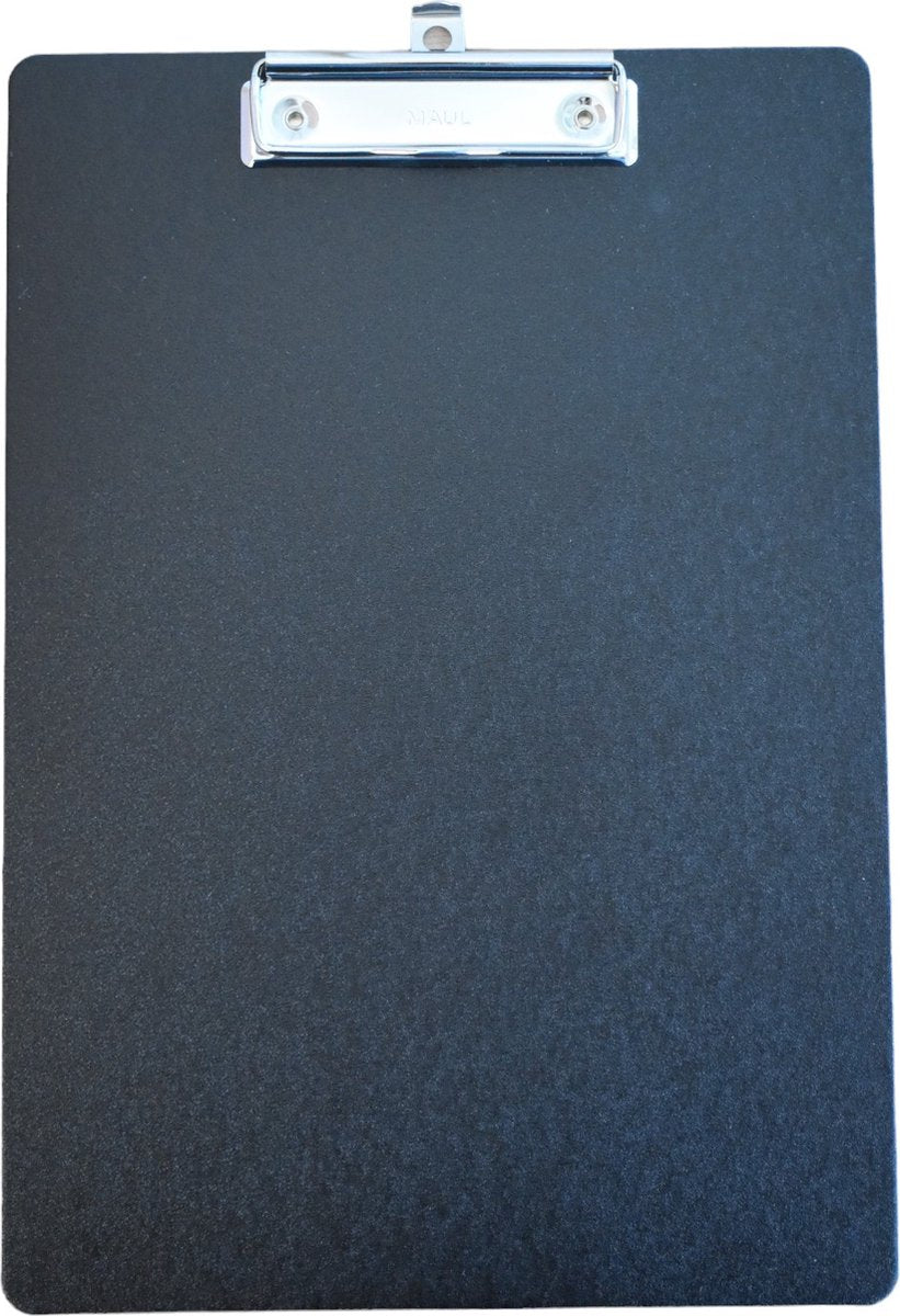 Maul Klemmbrett A4, PP schwarz