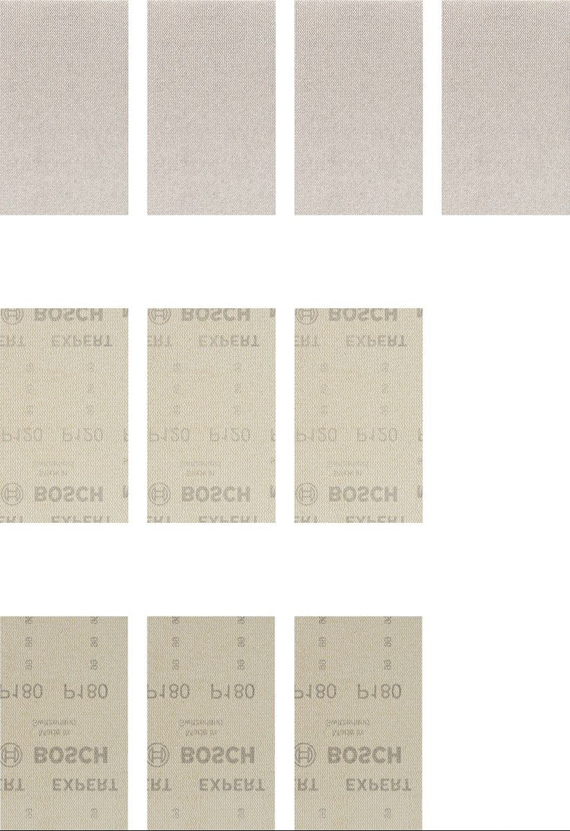 Bosch Zubehör Expert M480 Schleifnetz-Set 80 x 133 mm 10-teilig – 1 Stück – 2608901205