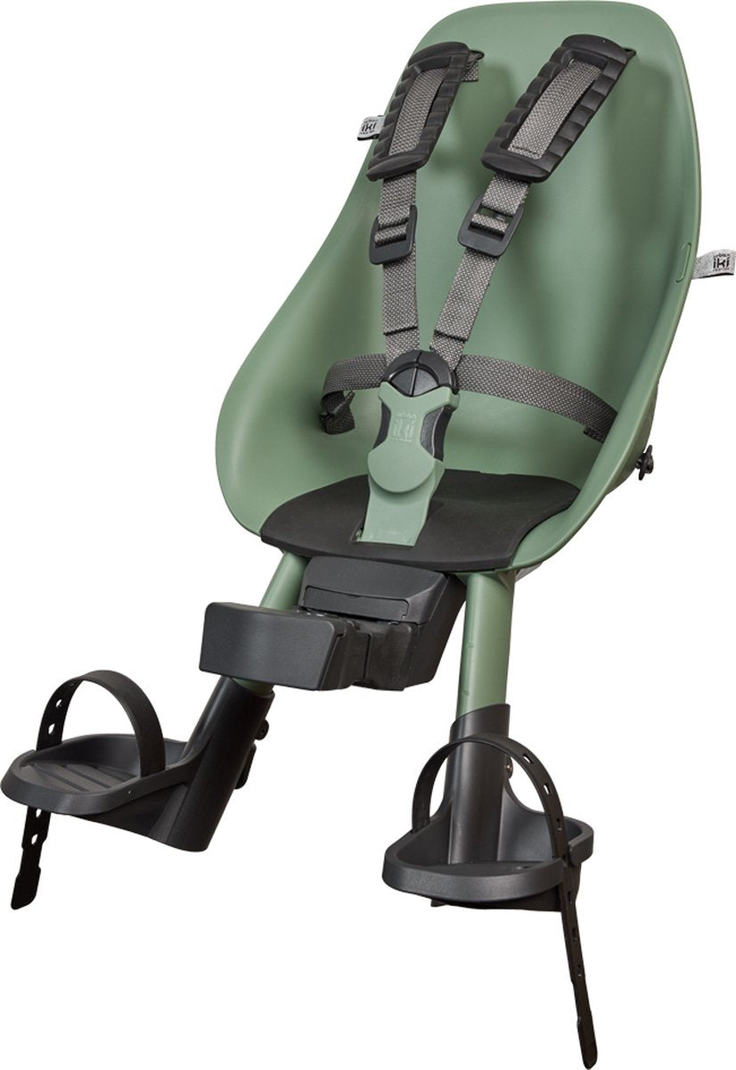 Urban Iki Fahrradsitz für Ta–Ke – Icho Green Bincho Black
