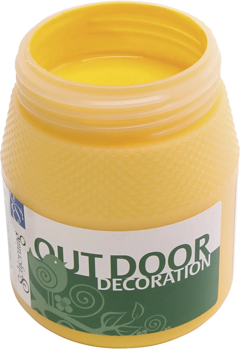 Creativ Company Outdoor -Farbe - Gelb, 250 ml