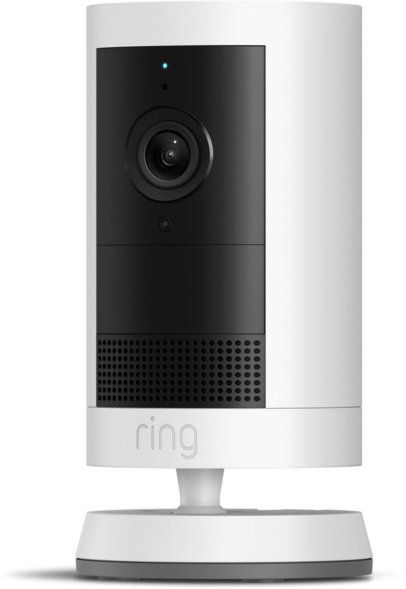 Ring Außenkamera Plus - Akku - Weiß - Außenkamera - 2k