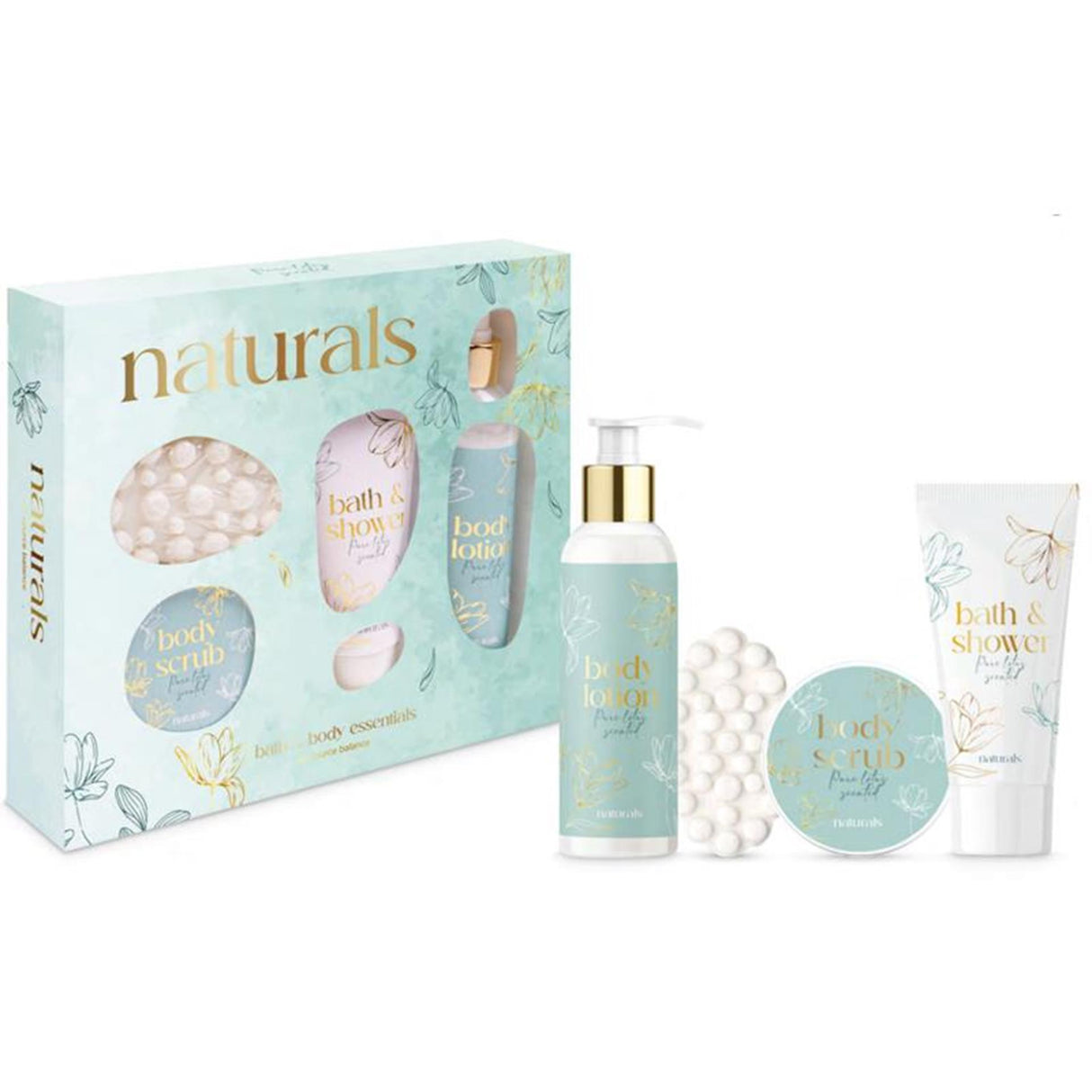 Source Balance Naturals Geschenkset aus Papier