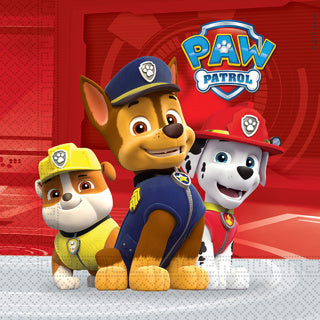 Paw Patrol Ready for Action Servietten 20 Stück 33x33 | 6 Stück
