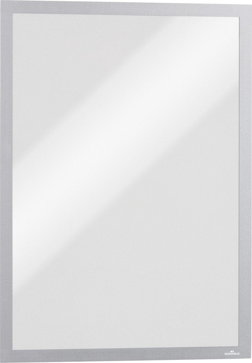 Robuster Magnetrahmen | din a3 silber | magnetisch | 5 Stück im Beutel - 486823 486823