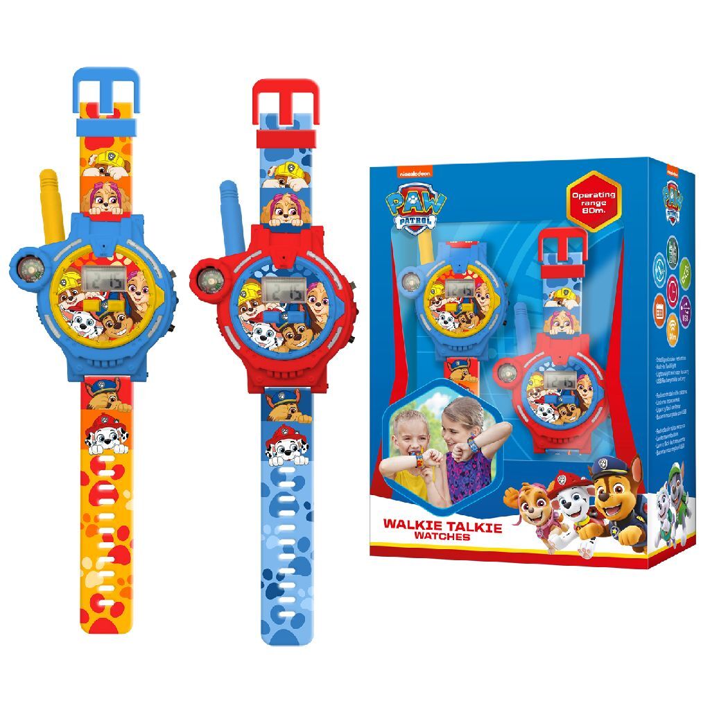 Paw Patrol Walkie Talkie-Uhren