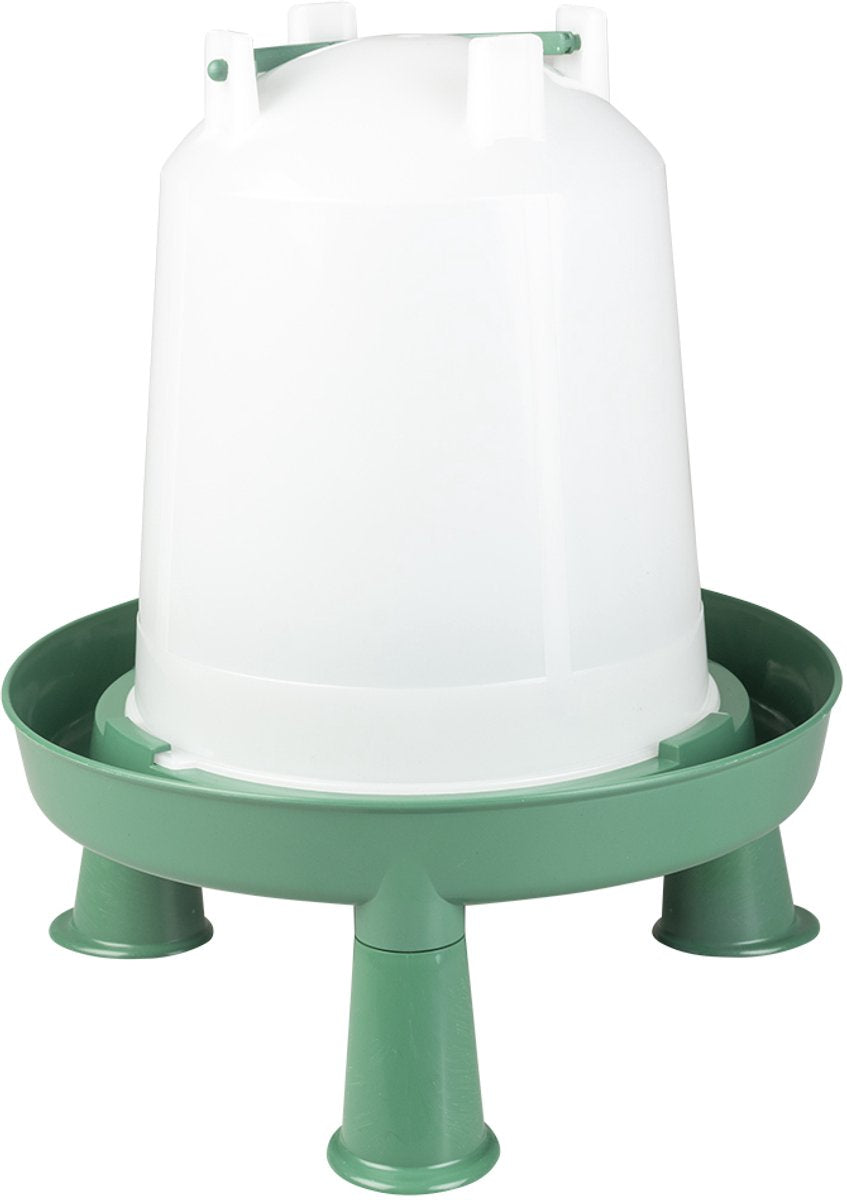 Duvo plus - Futtersilo - Huhn - Trinkglocke Öko-Schraube mit Griffbeinen 3l grün - 1St