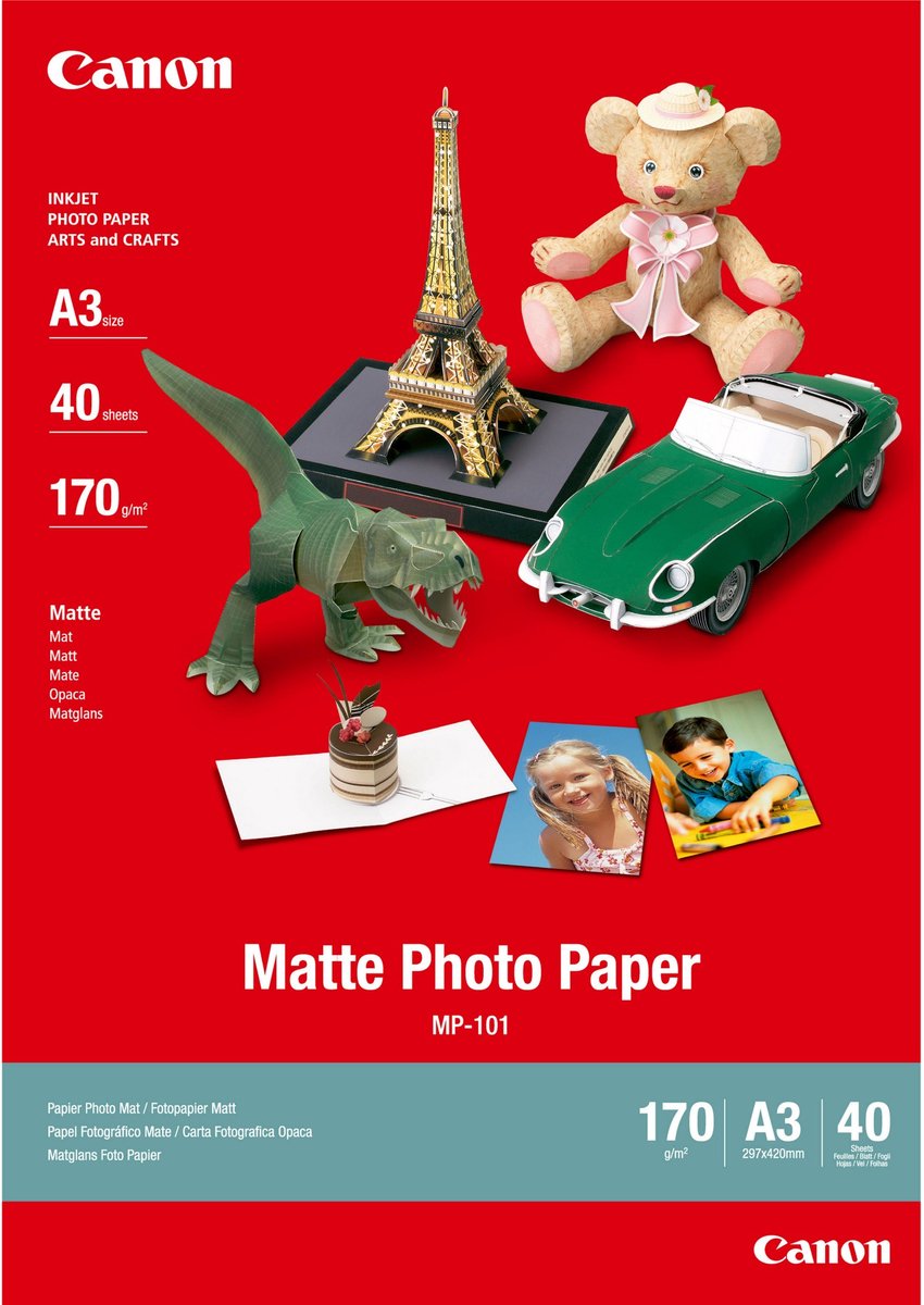 Canon MP-101 Fotopapier – A3 40 Blatt
