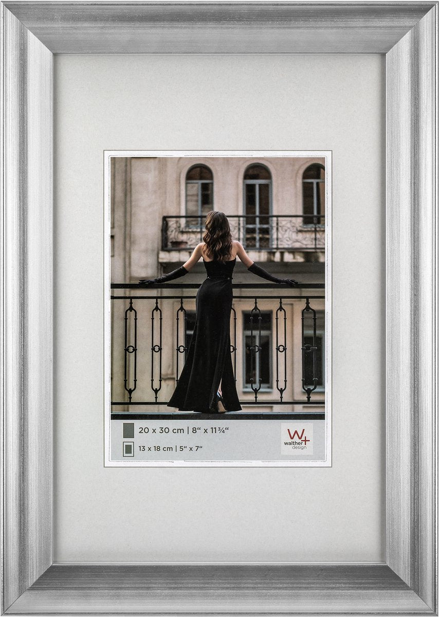 Walther Venedig - Fotorahmen - Fotogröße 30x40 cm - Silber