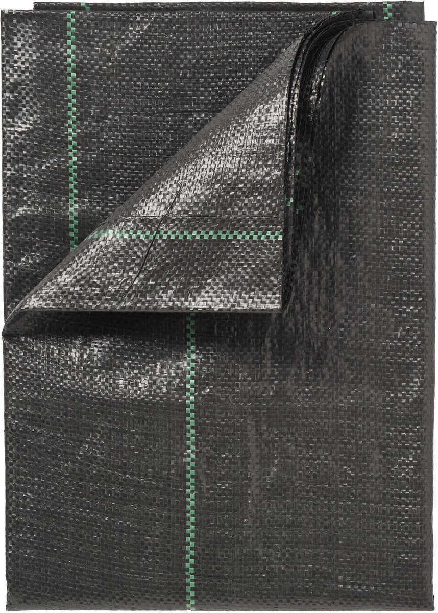 Naturkarotte Tuch 2x10 m schwarz