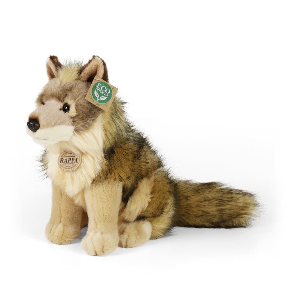 Plüsch-Kojotenwolf 24 cm umweltfreundlich