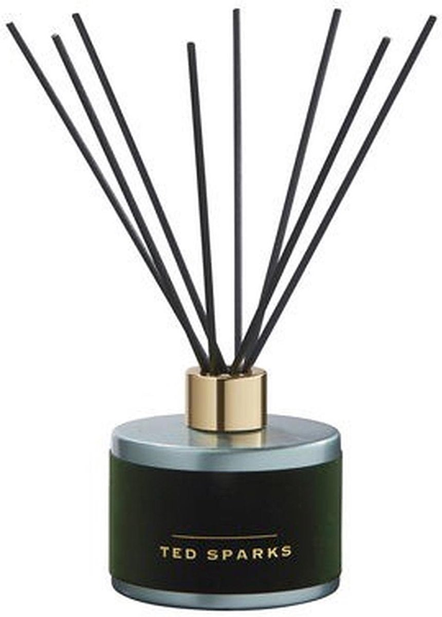 Ted sparks - geurstokjes - huisparfum - interieurparfum - huisgeur geurstokjes – luxe verpakking - moss sandalwood