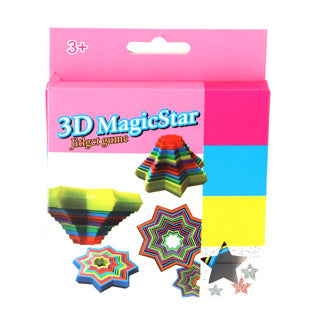 Fidget Magic Star 3D sortiert | 5 Stück