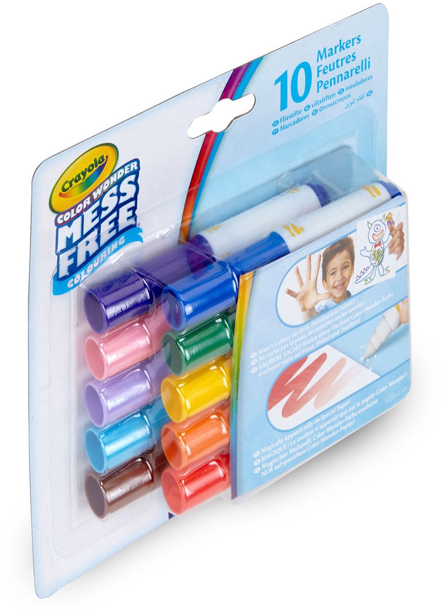 Crayola Color Wonder Classic Washable Felt -Tip Stifte