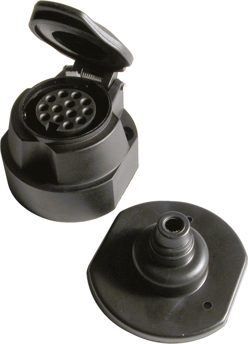 Carpoint Socket 13-Pin Jäger Grey