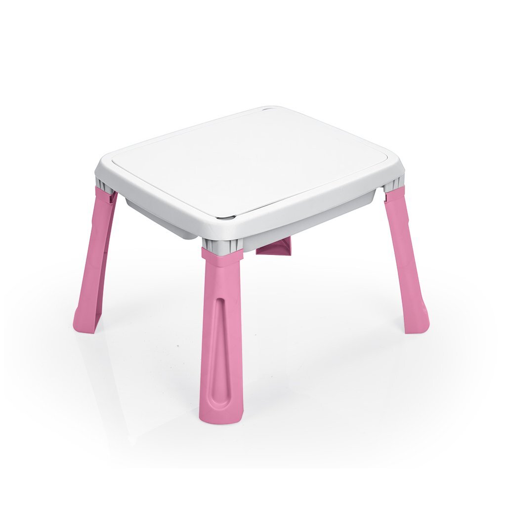 Dolu Sandwassertisch + Zubehör rosa weiß