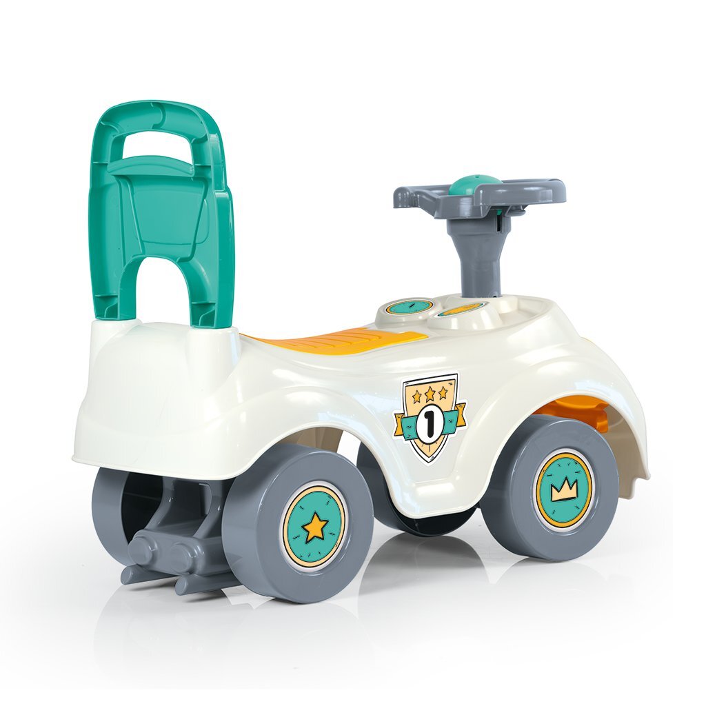 Dolu Laufwagen weiß grün gelb