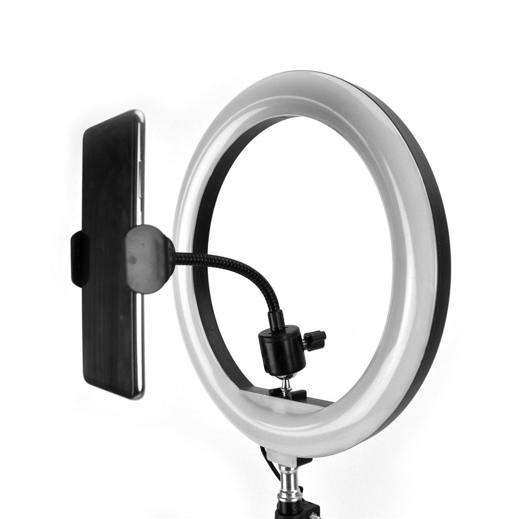 Einfache Selfie-Ringlampe 26 cm mit Stativ 210 cm