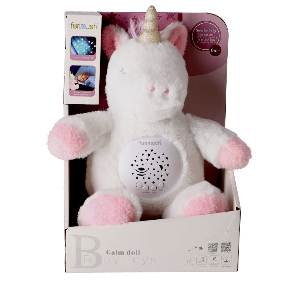 Weitere Marken Kuschelprojektor Einhorn + Licht und Sound