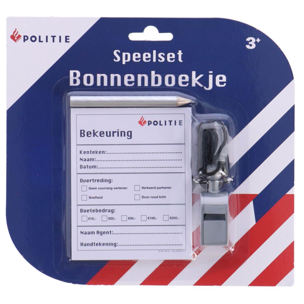 Quittungbuch der Polizei von Rapid Wheels