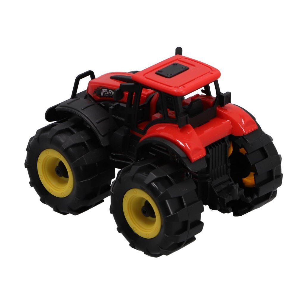 Andere Marken Traktor 15 cm + Licht und Ton rot schwarz