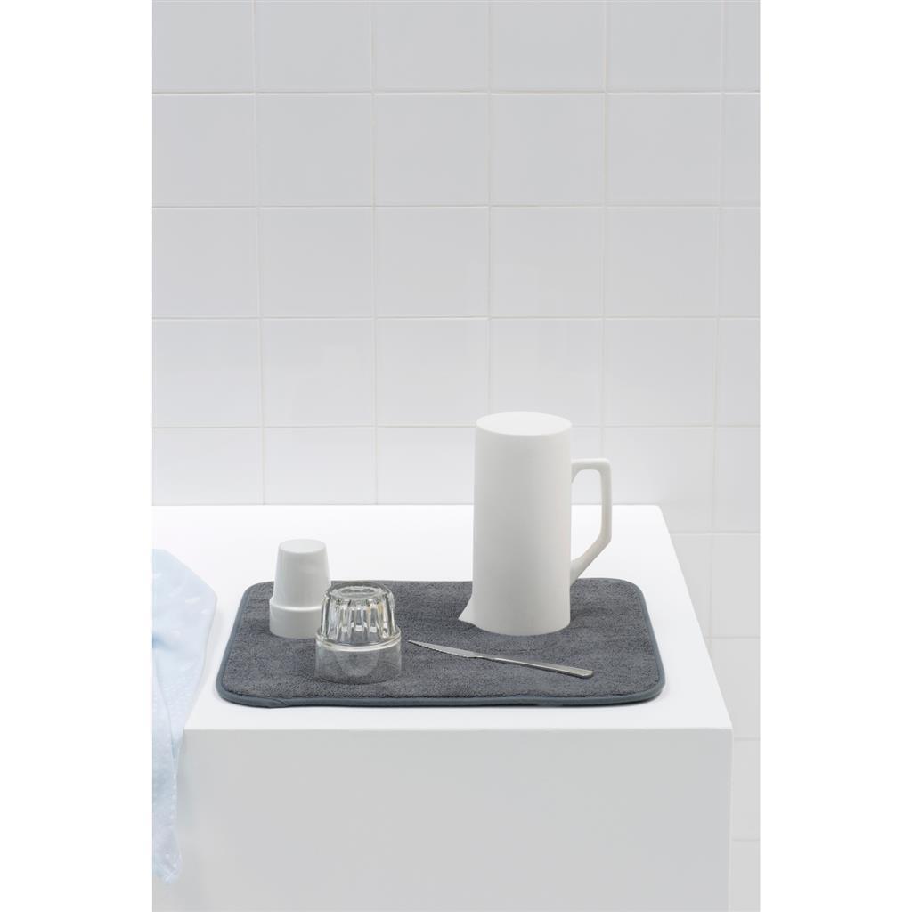 Brabantia Mikrofaser-Ablaufmatte grau