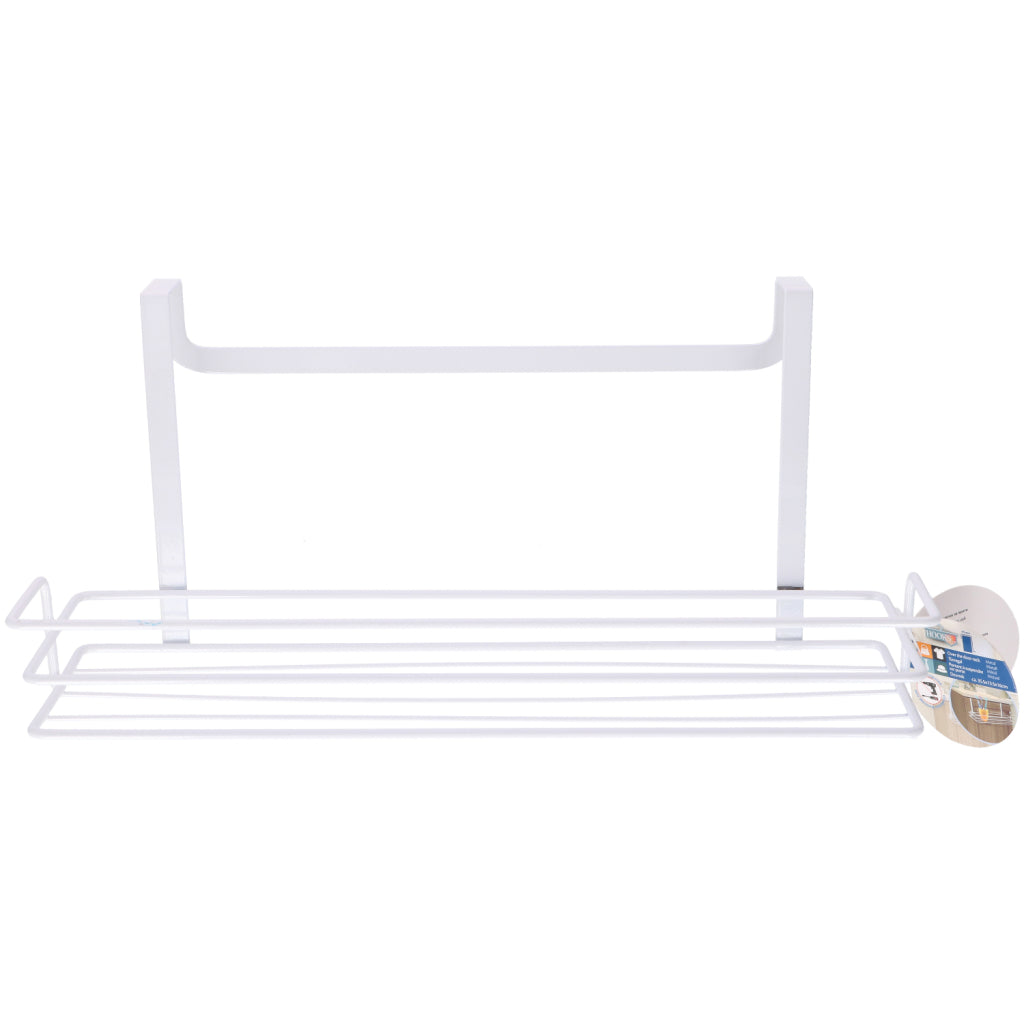 Basic Hooks Co Handtuch-Türständer, 35,5 x 13,5 x 16 cm, Weiß