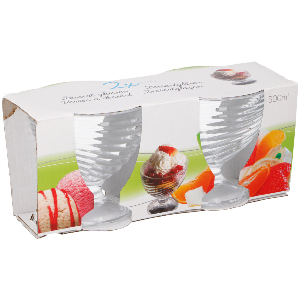 Verschiedenes Eiscreme-Set2 Glas 300ml