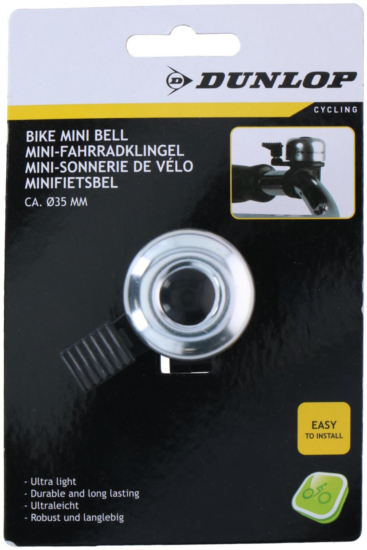 Dunlop Fahrradklingel Mini ø3,5cm