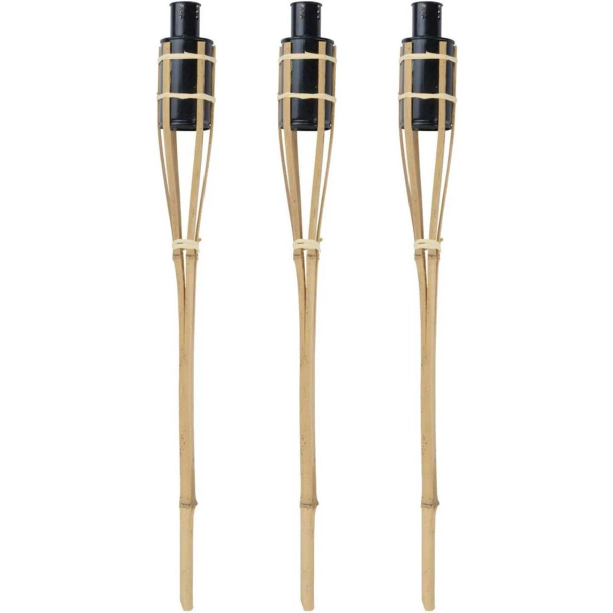 Bambus-Fackel-Set 3-teilig ø6x63cm