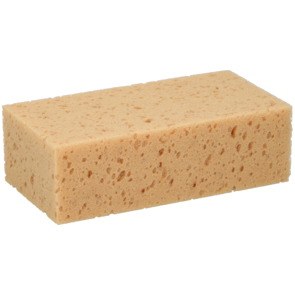 Lebenslang sauberer Schwamm Jumbo 21 x 11 x 7 cm gelb | 5 Stück