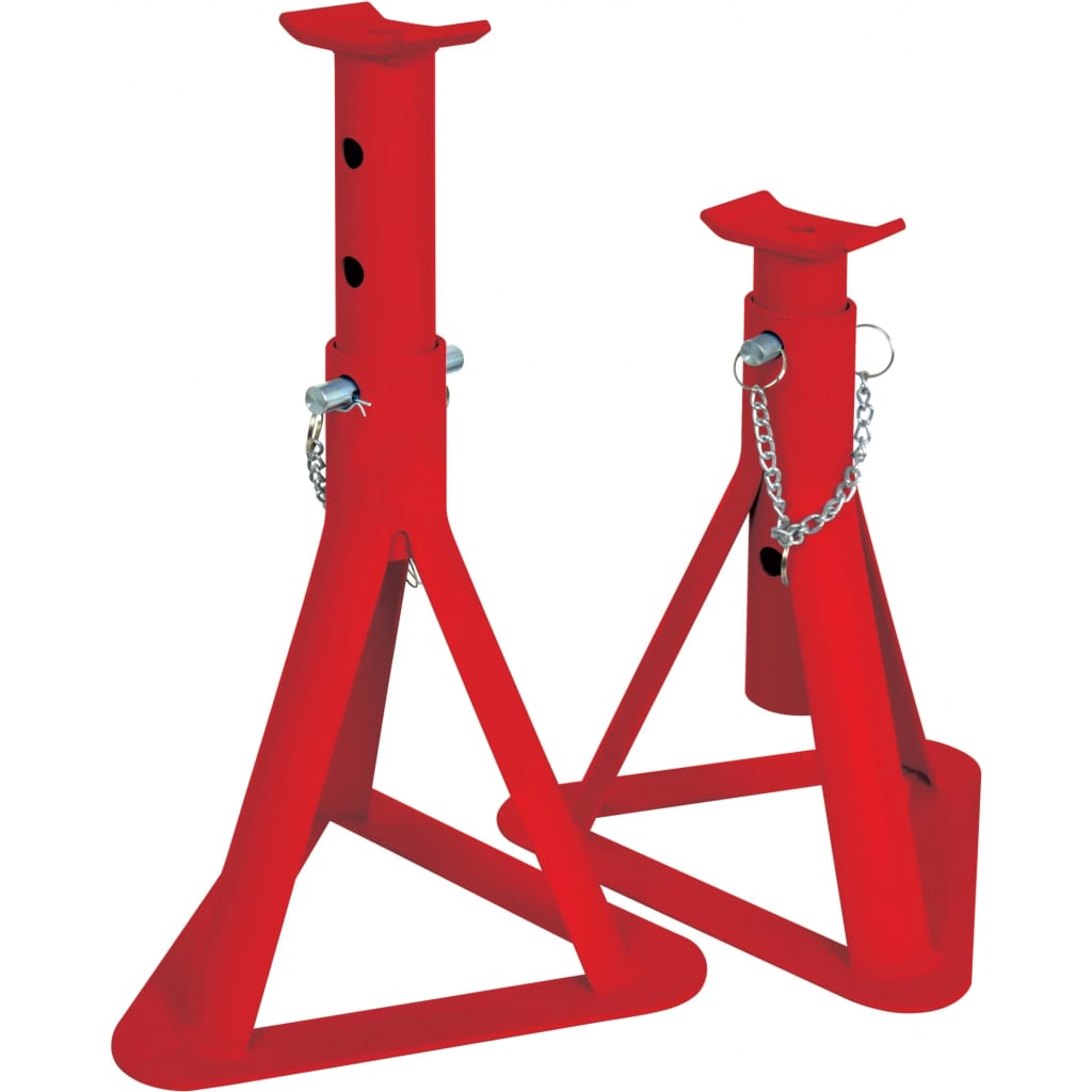 Carpoint 2-teilige Achsenstütze Set 2000 kg rot