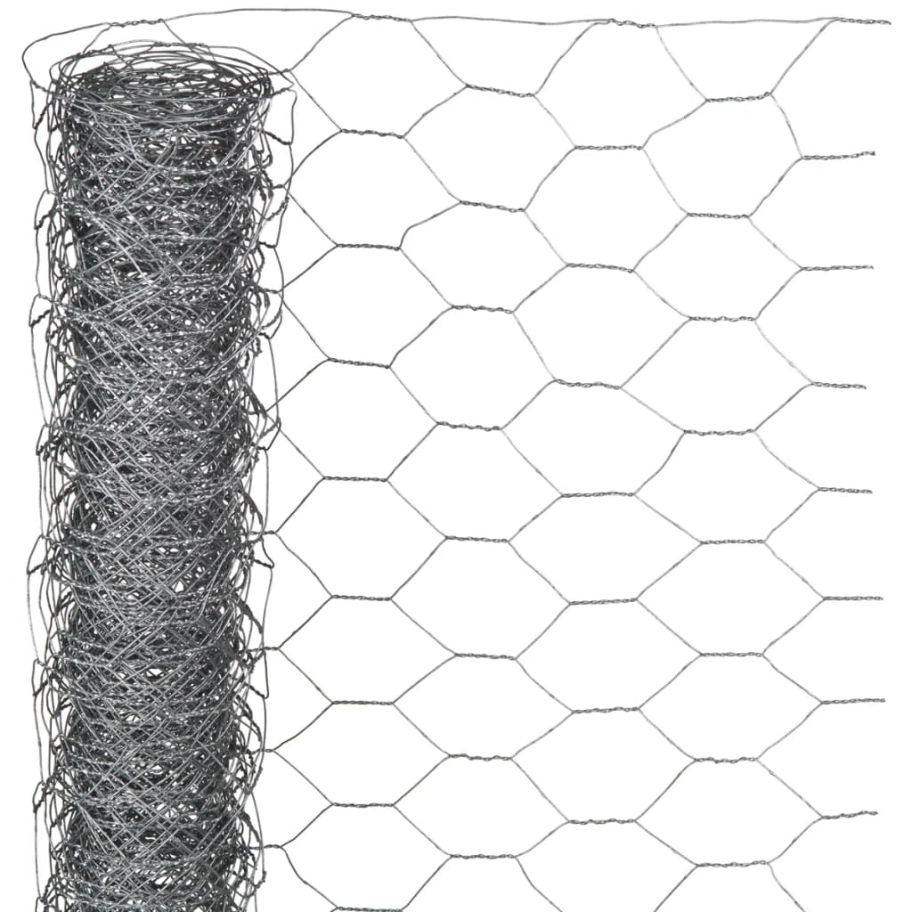 Nature Mesh Hexagonal 1x10 m 40 mm verzinkter Stahl