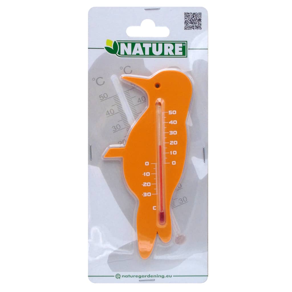 Naturwand -Thermometer Vink Oranje
