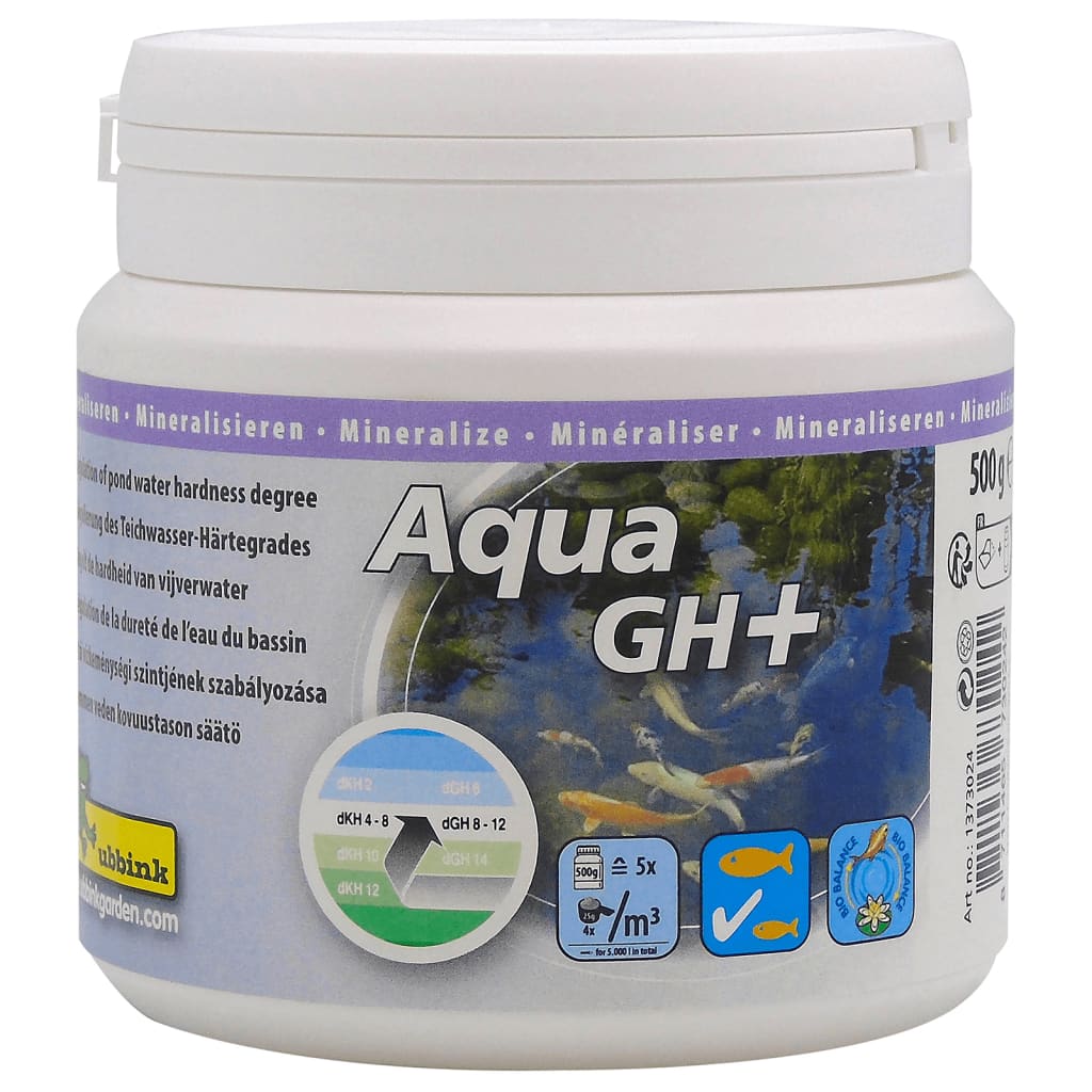 Ubbink Vijverwater Behandlung Aqua GH+ 500 g für 5000 l
