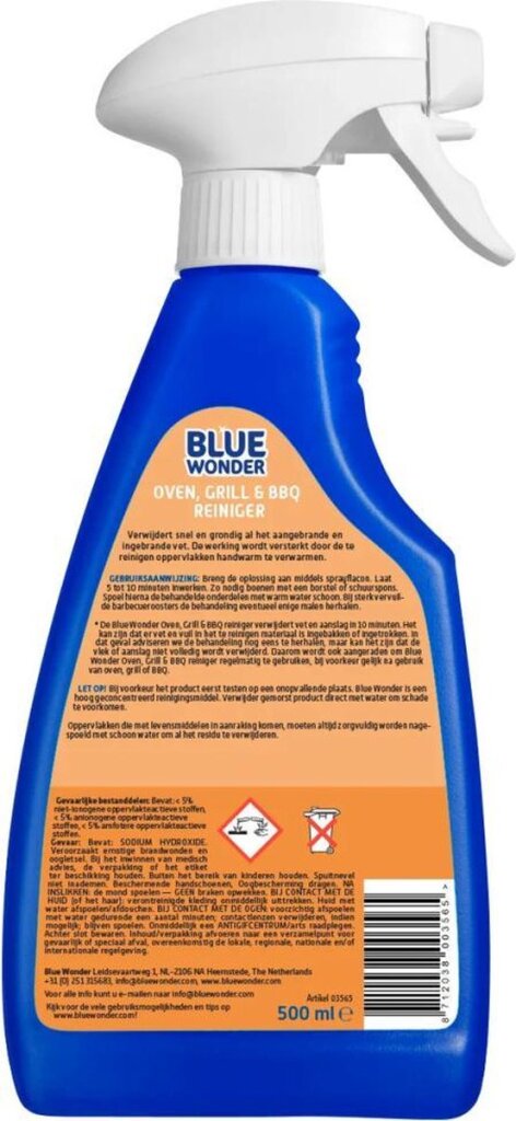 Blue Wonder Backofen-Grill- und Grillreiniger-Spray
