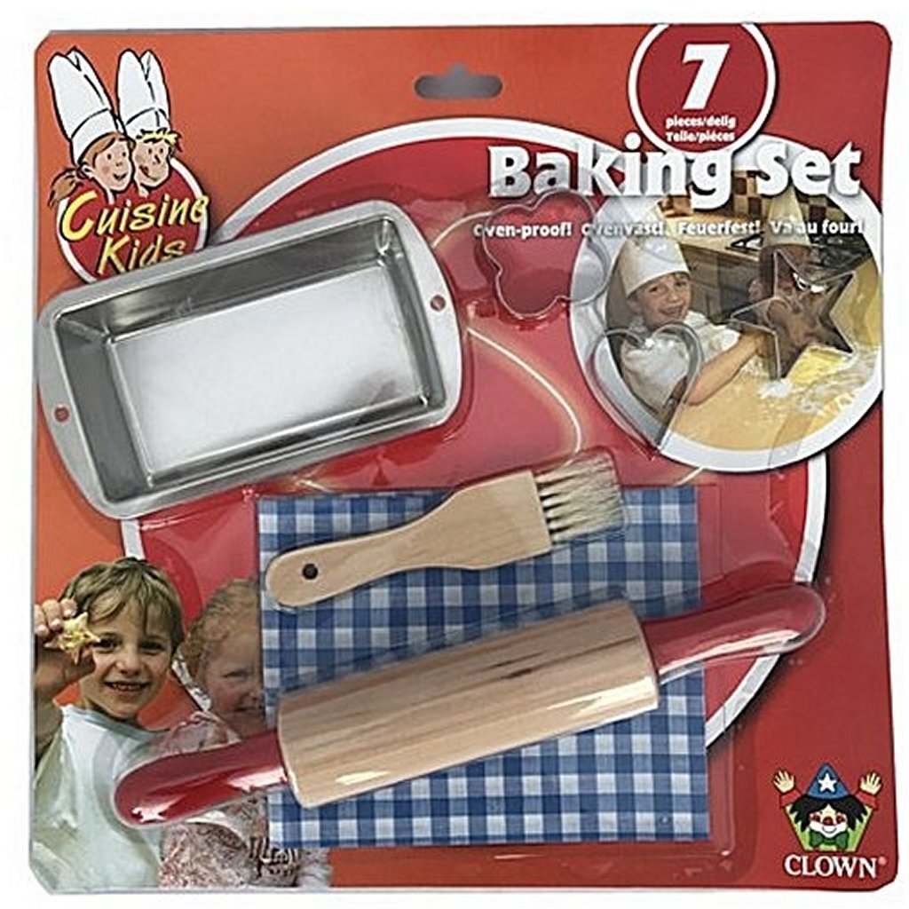 Clown-Backset 7-teilig