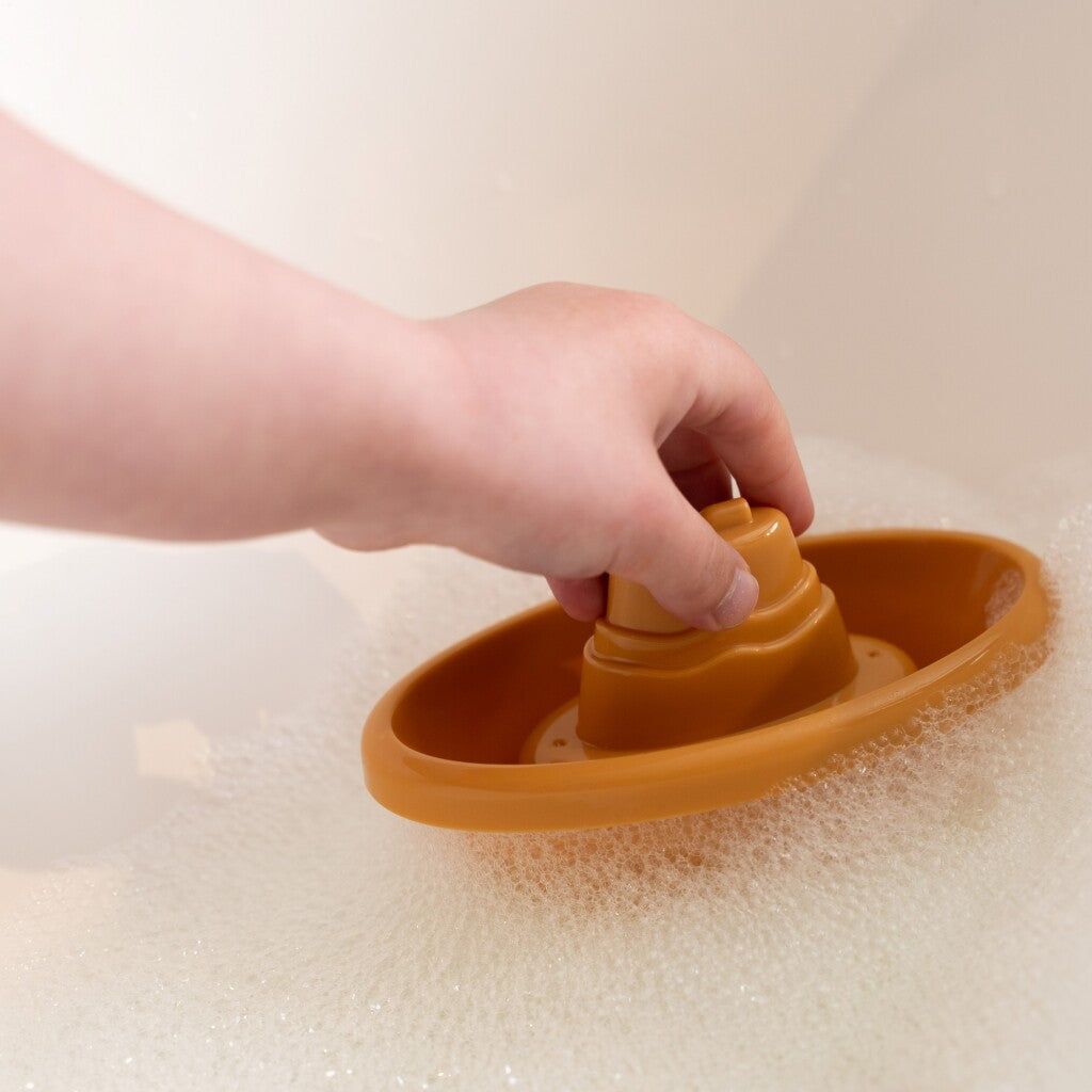 Little Dutch 4 Badeboote-Set rosa