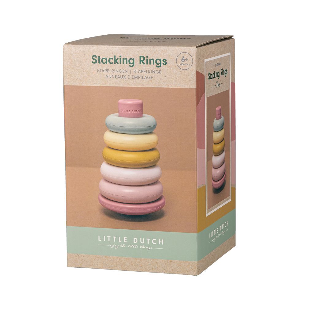Little Dutch Stapelringe rosa