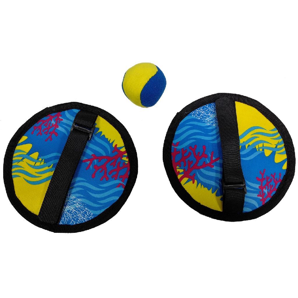 Summertime Soft-Fangball-Set blau gelb