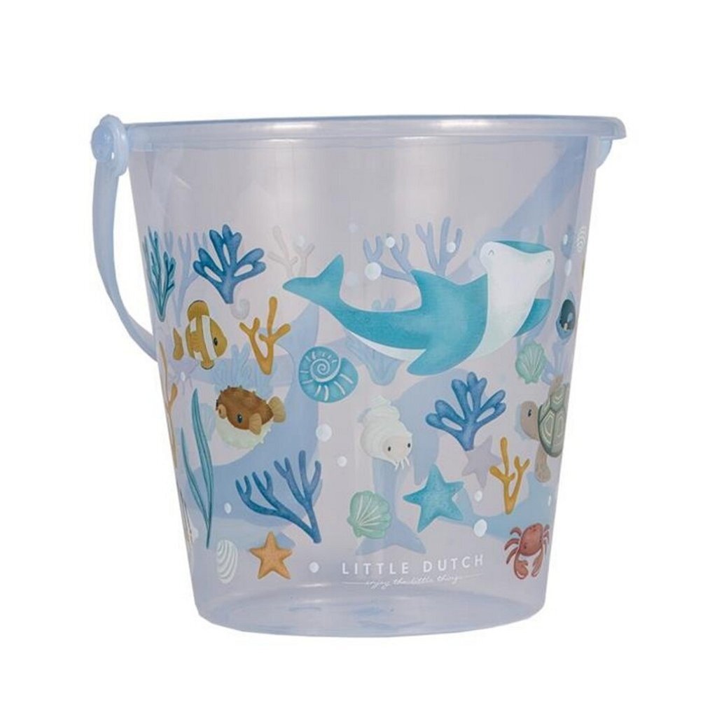Little Dutch Ocean Dreams Eimer blau, 19 cm