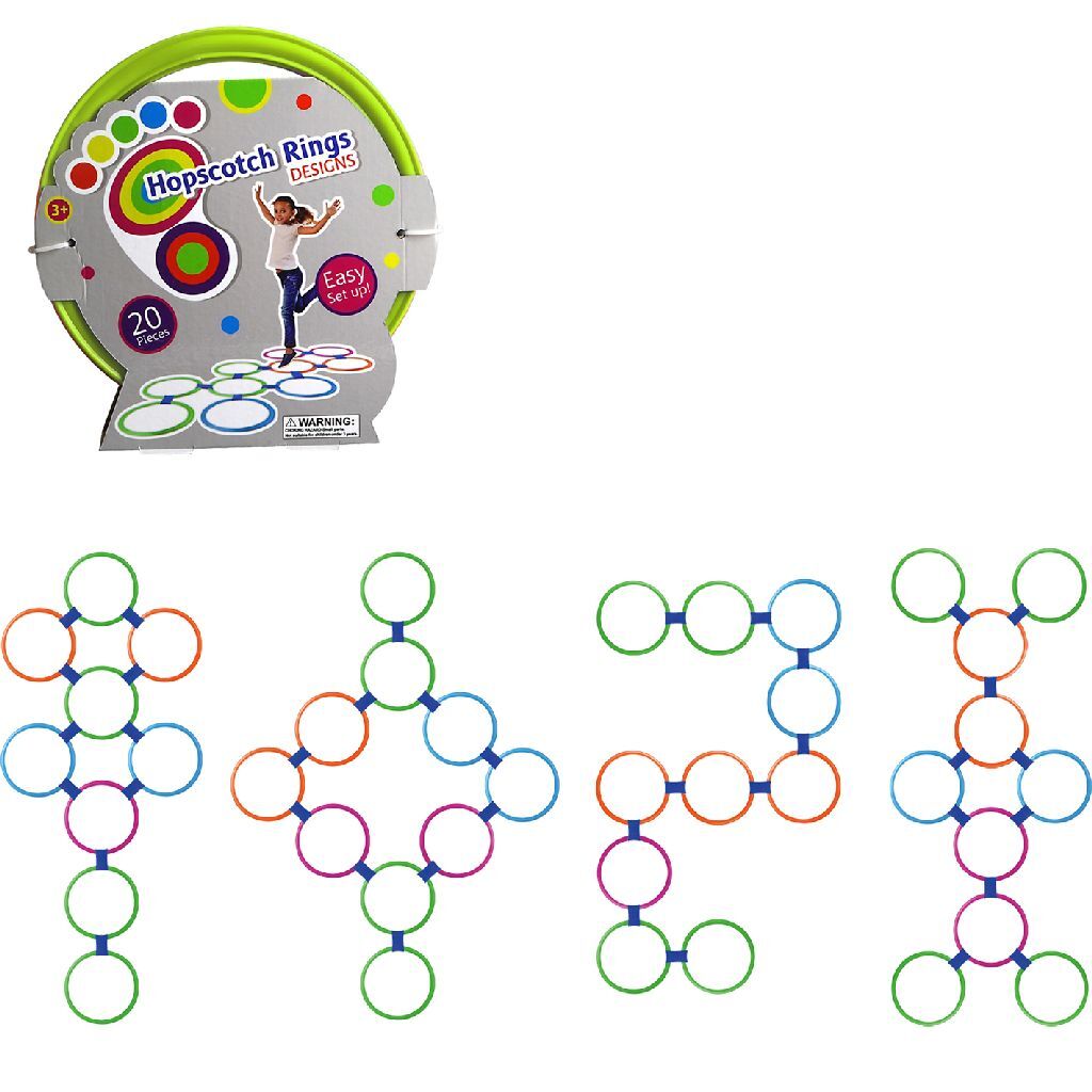 Einfache Hopse-Ringe mit 10 Ringen