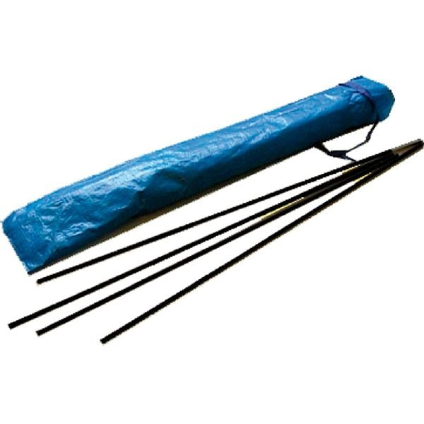 Einfaches Strandmuschel-Stangenset 240 cm