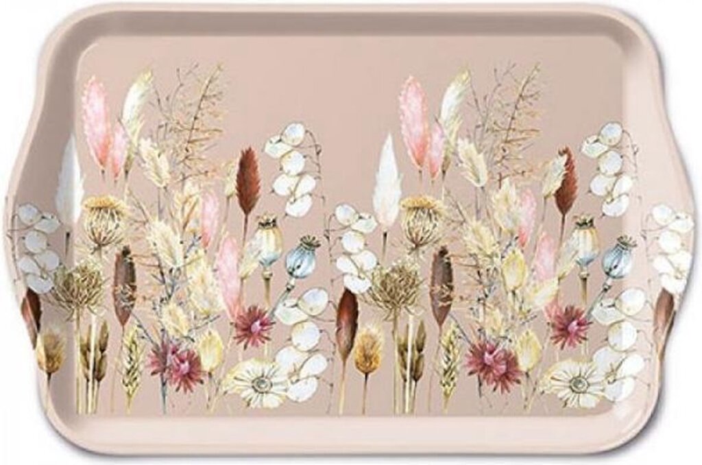 Ambiente Ambiente Tablett Potpourri 13x21 cm Frühling Sommer