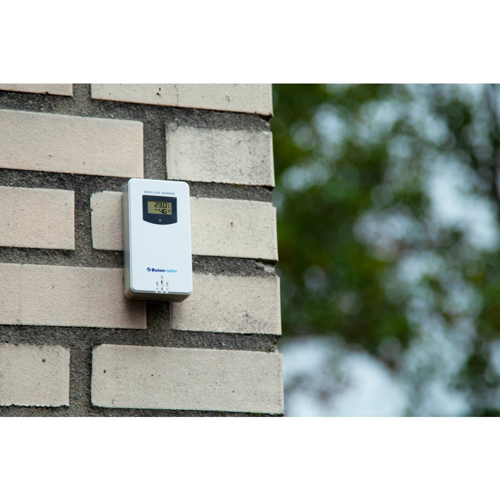 Alecto BR700 Regenradar 3in1 Wetterstation schwarz