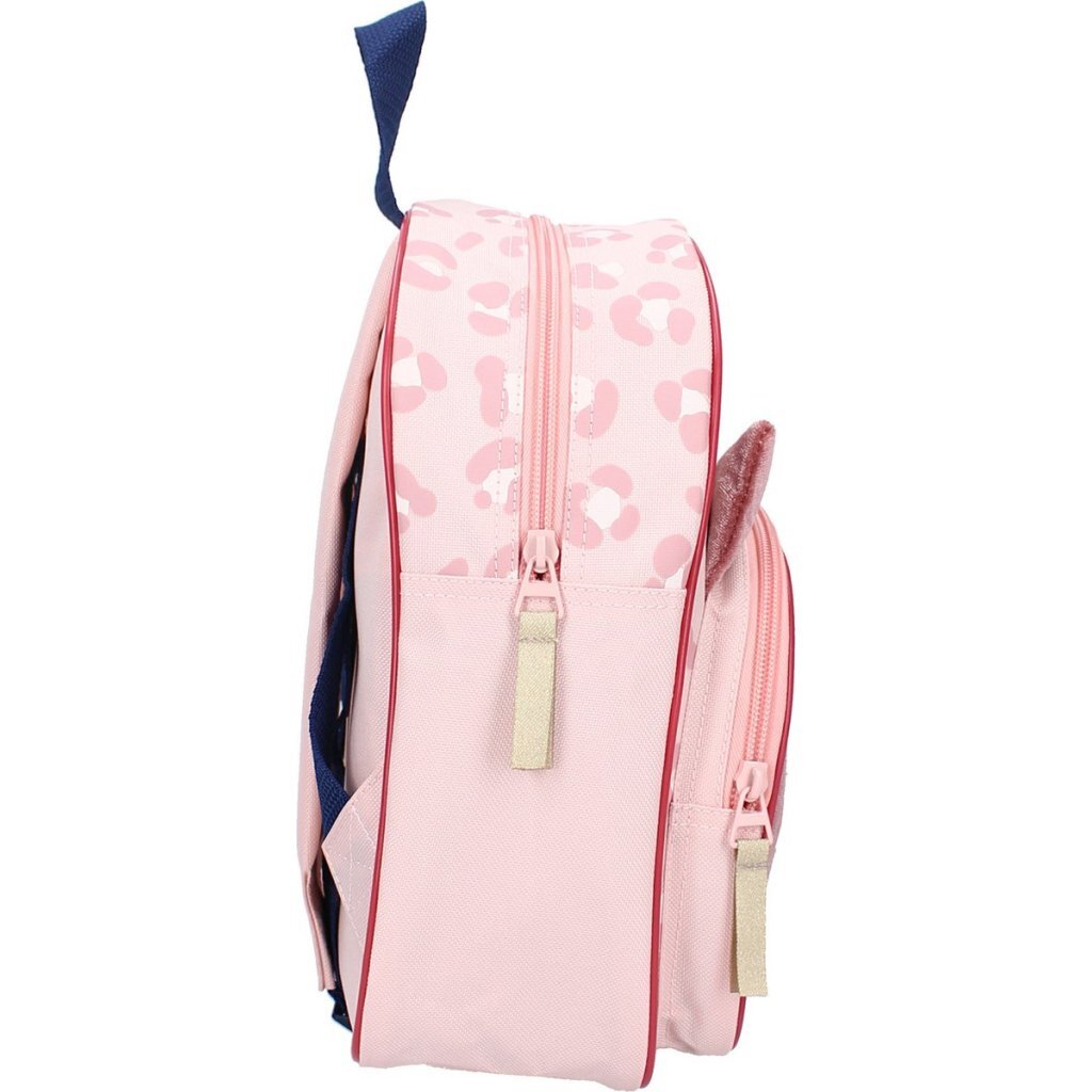 Lustiger Rucksack anderer Marken, Kichern, 29 x 23 x 10 cm, zartes Rosa, Dunkelblau